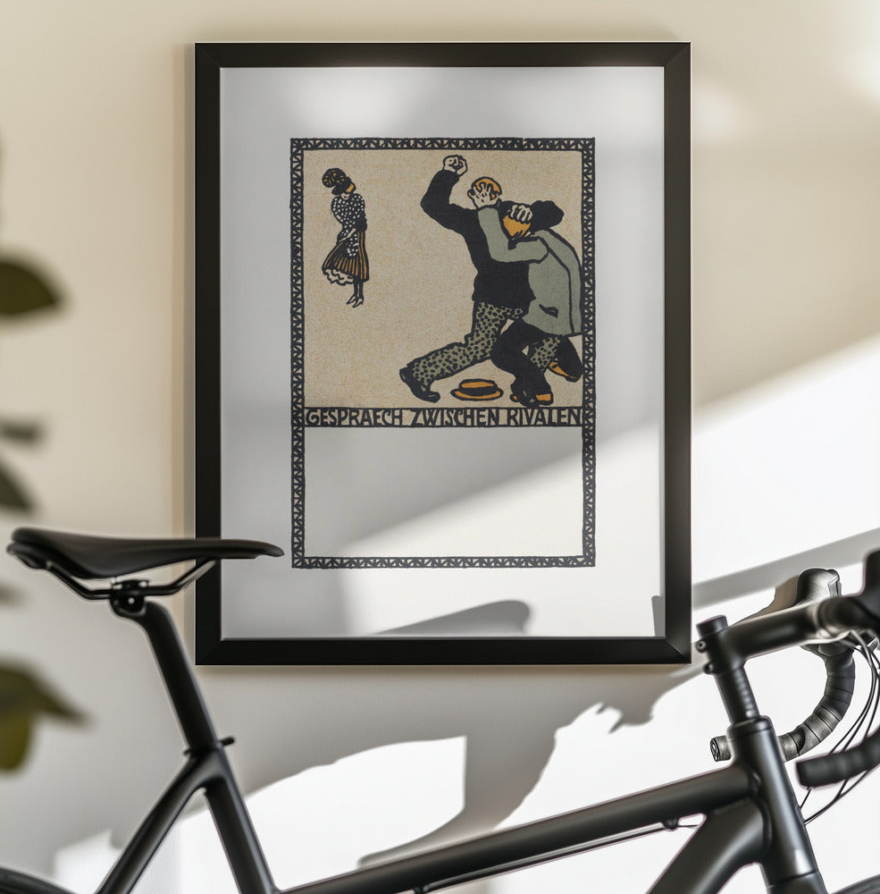 Conversation Between Rivals - Poster / Art Print - interiör