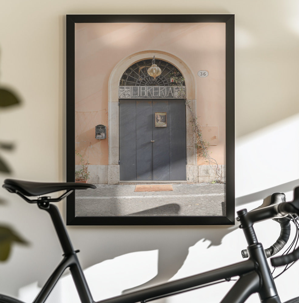 The Libreria Door - Poster / Art Print - interiör