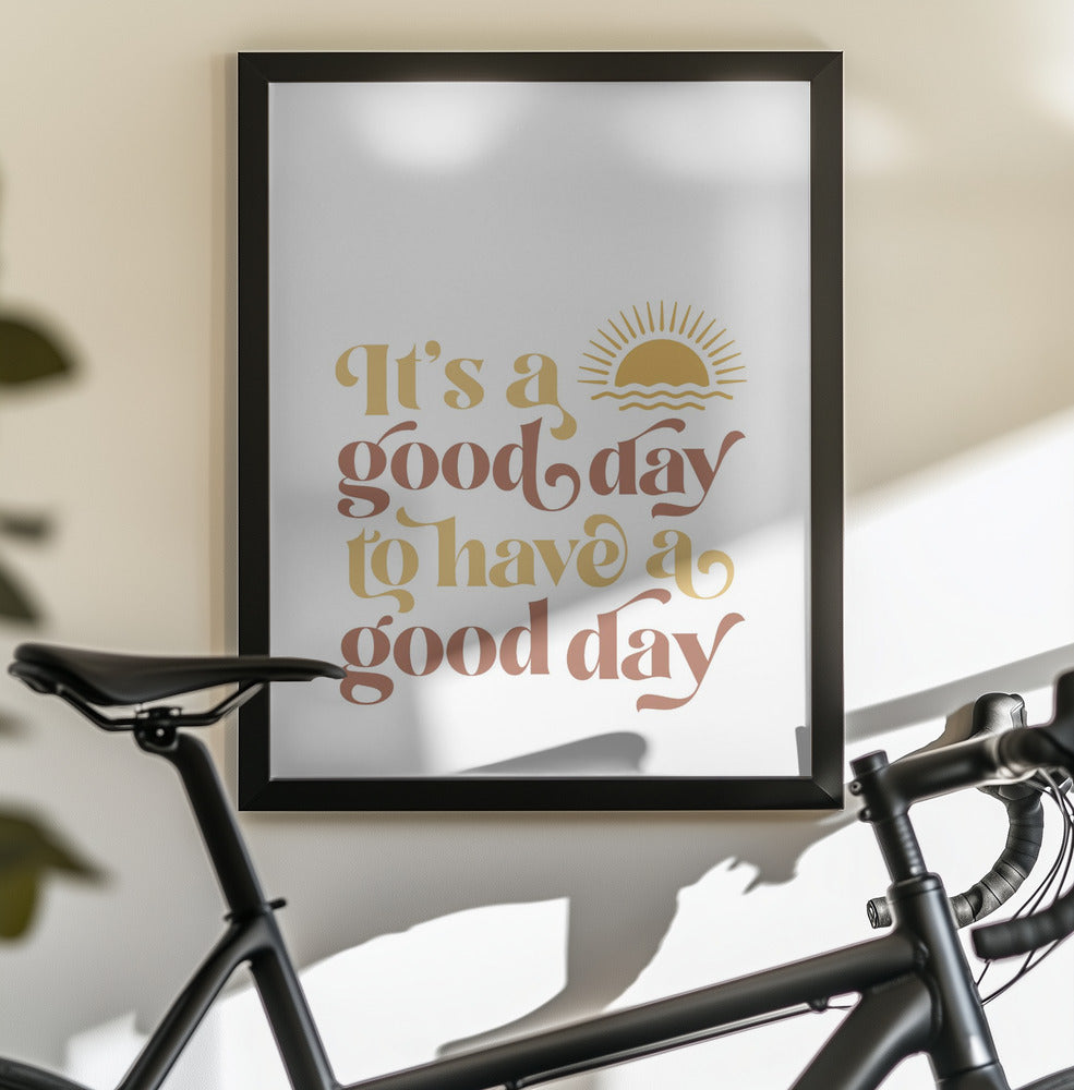Good Day No2 - Poster / Art Print - interiör