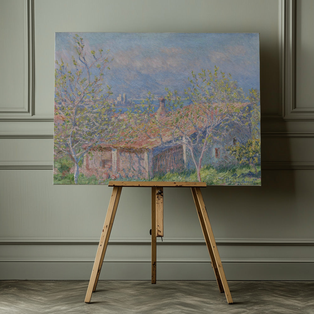 Gardener's House At Antibes (1888) By Claude Monet - Poster / Art Print - interiör