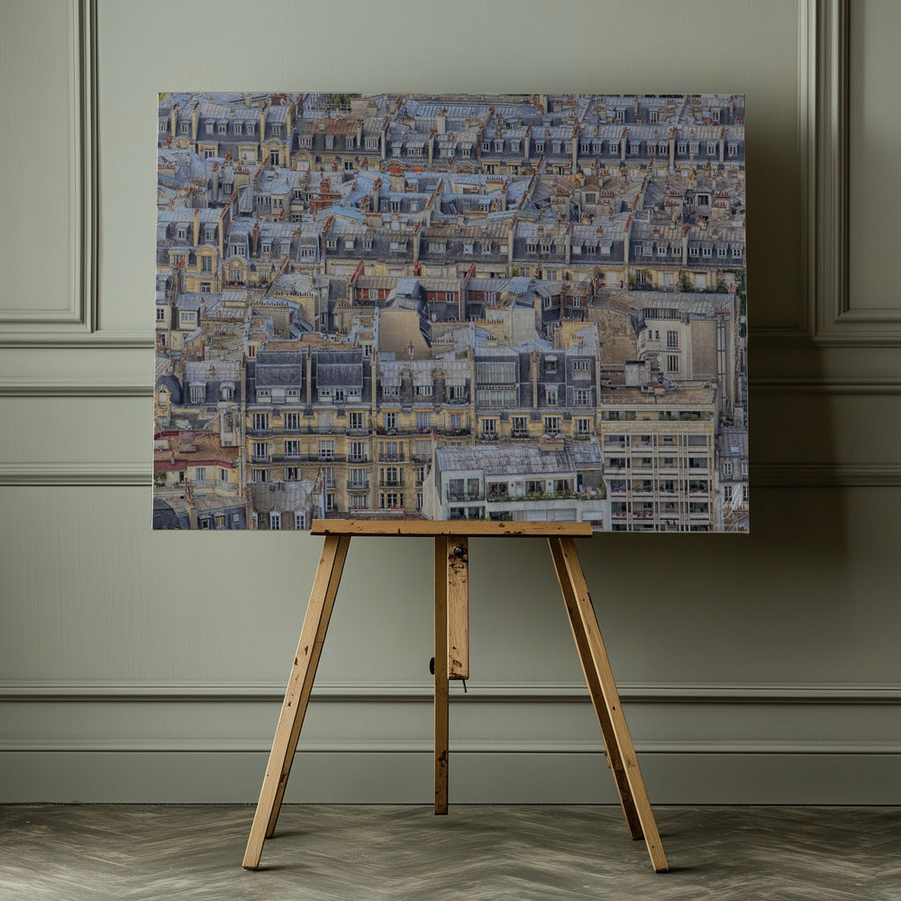Parisian roofs - Poster / Art Print - interiör