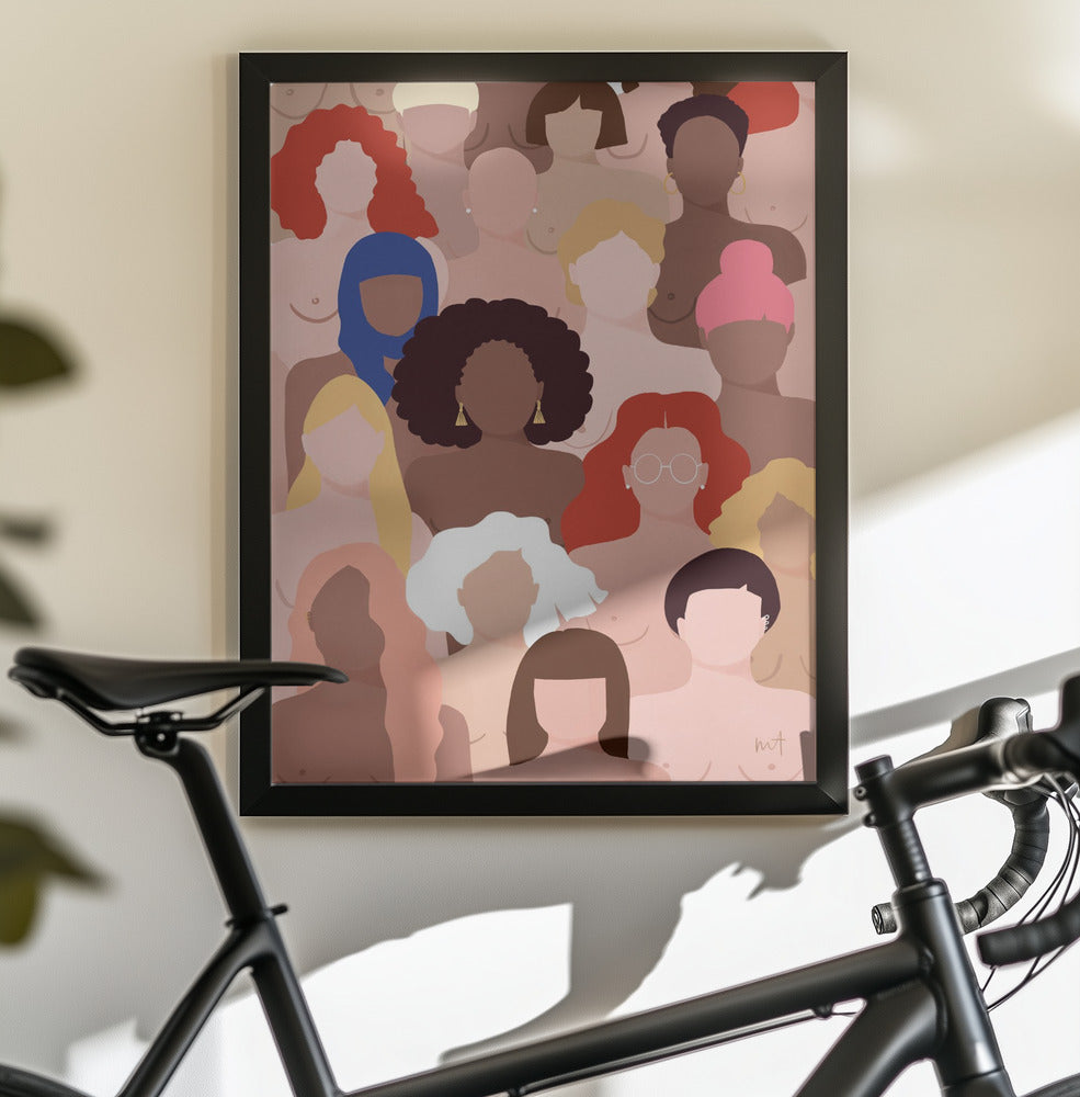 Who run the world - Poster / Art Print - interiör