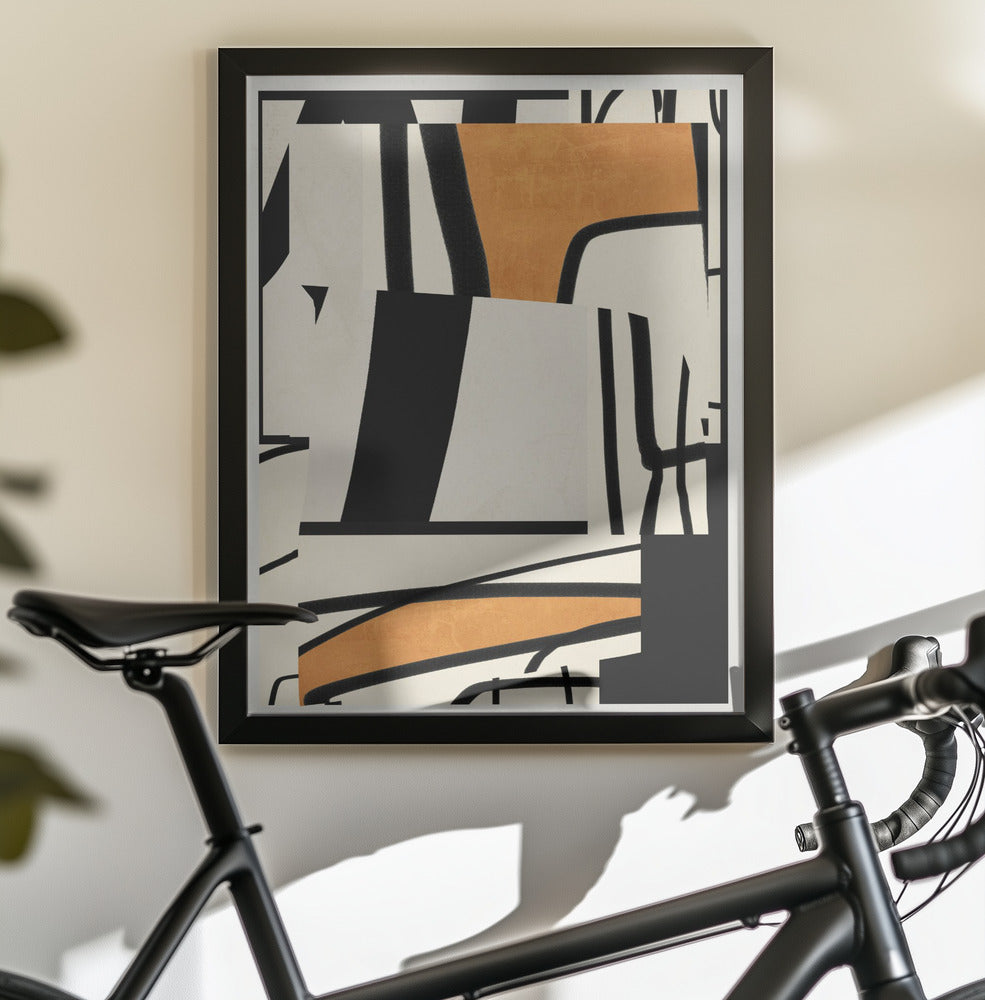 Modern Abstract Art 65 - Poster / Art Print - interiör
