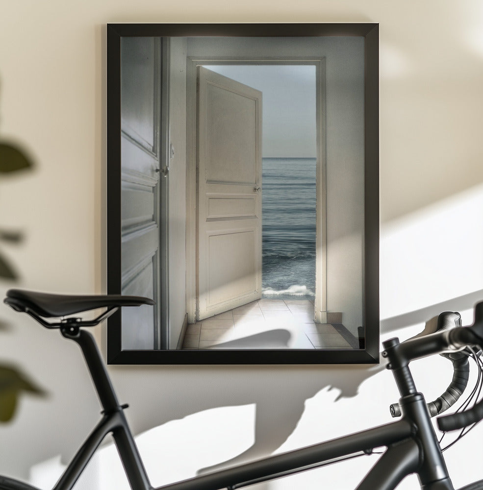 Behind the door - Poster / Art Print - interiör