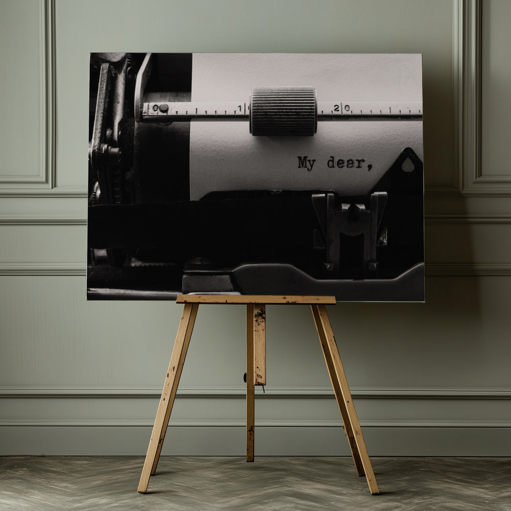 My Dear - Poster / Art Print - interiör
