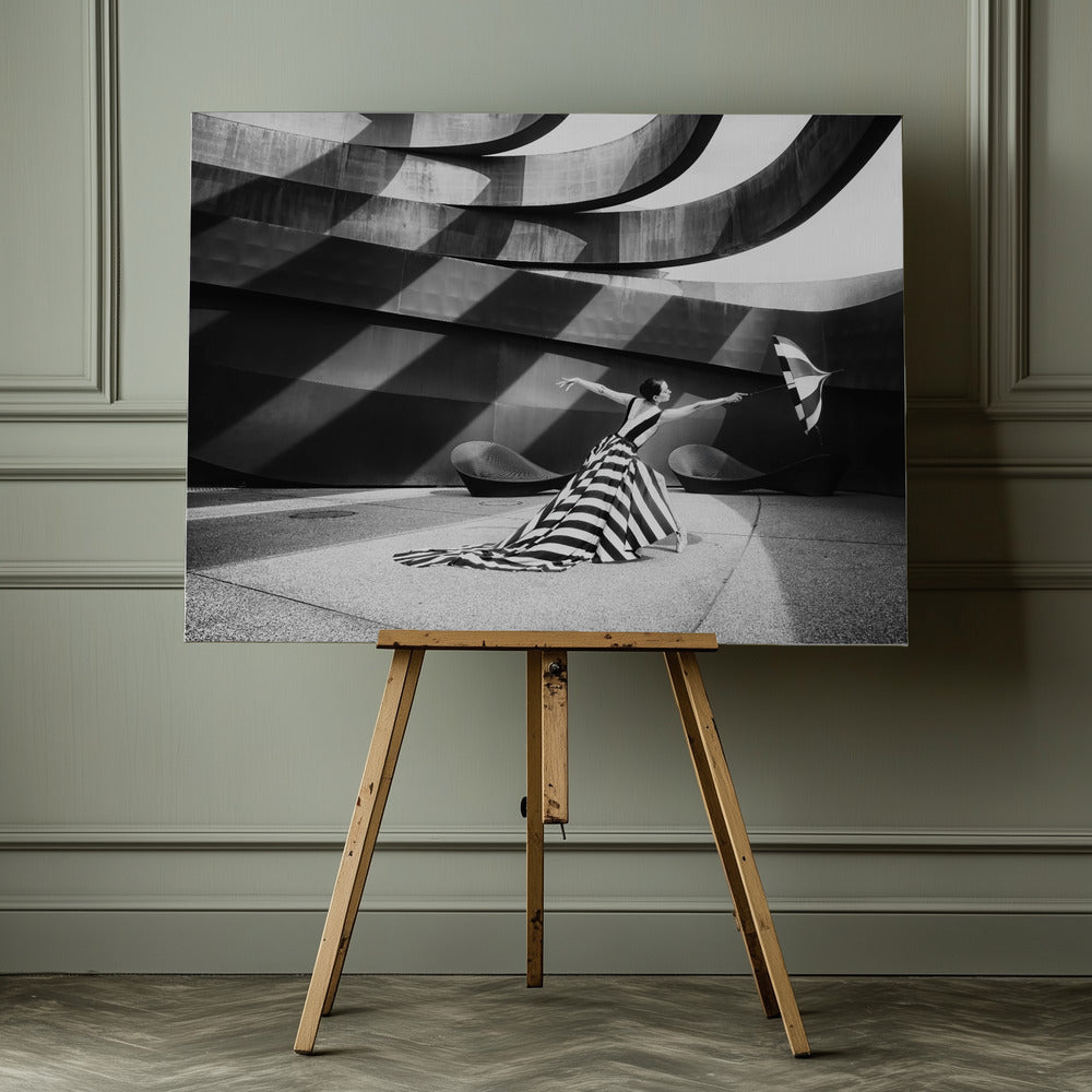 Stripes - Poster / Art Print - interiör