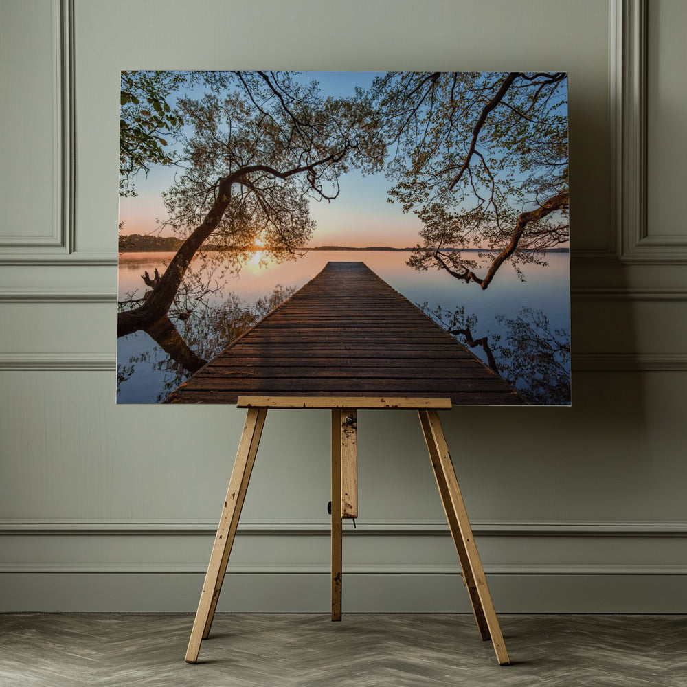 Framed - Poster / Art Print - interiör