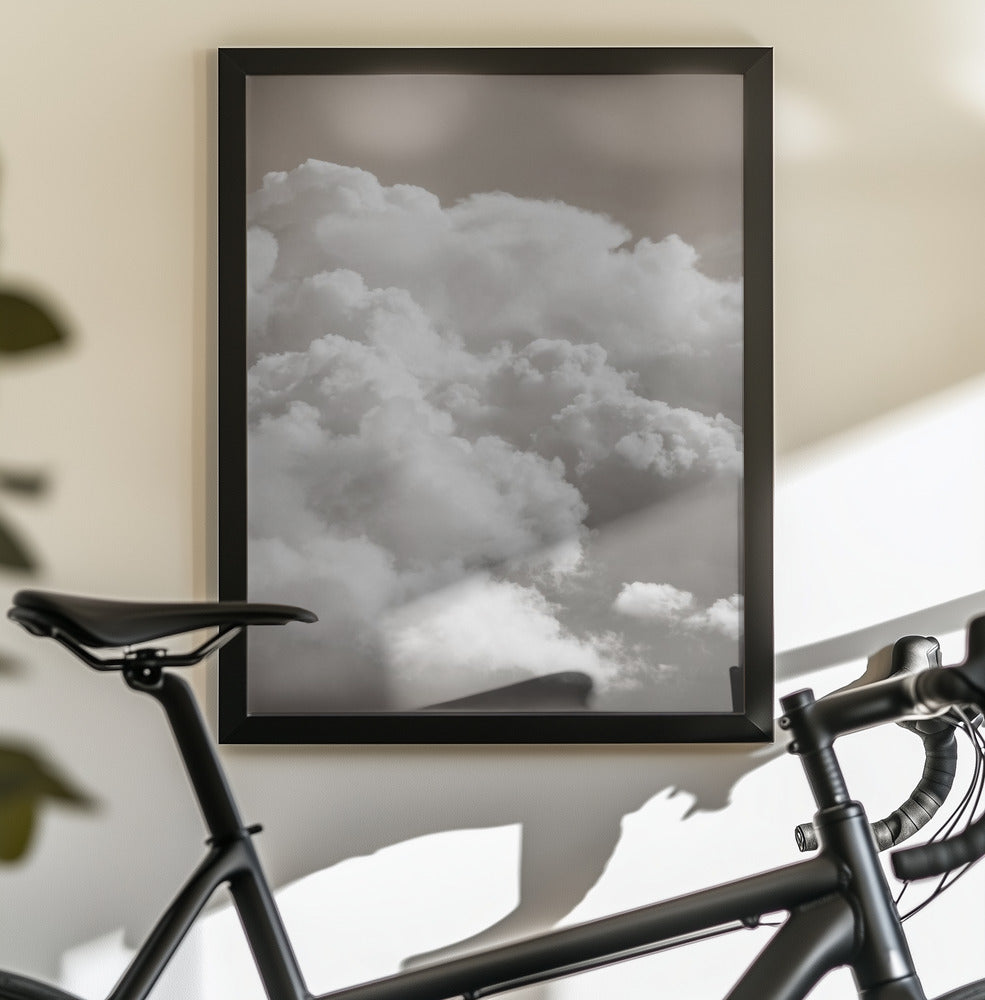 Sandy Clouds - Poster / Art Print - interiör