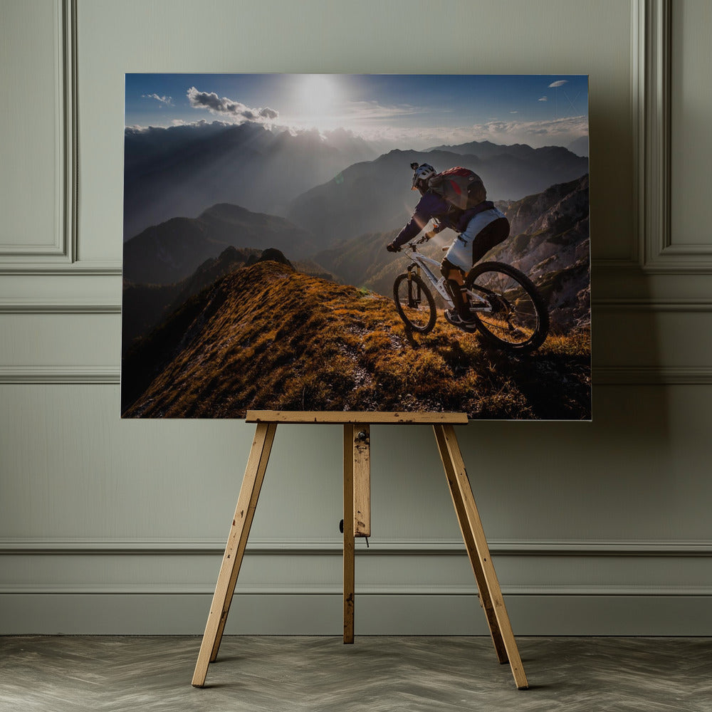 The call of the mountain - Poster / Art Print - interiör
