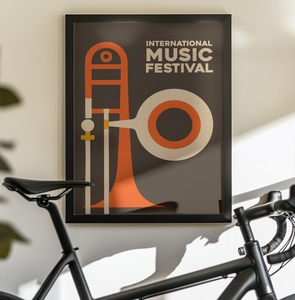 International Music Festival - Poster / Art Print - interiör