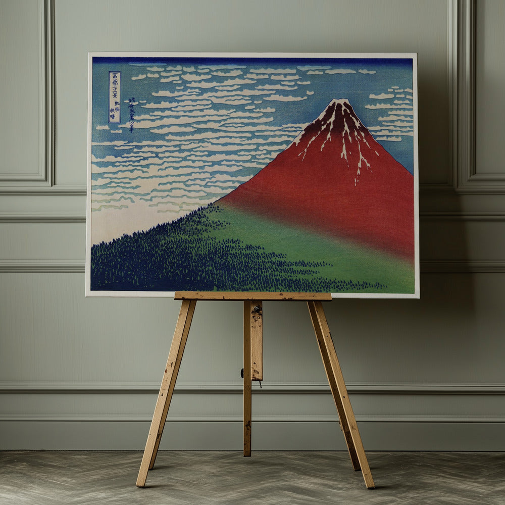 Fine Wind, Clear Morning - Poster / Art Print - interiör