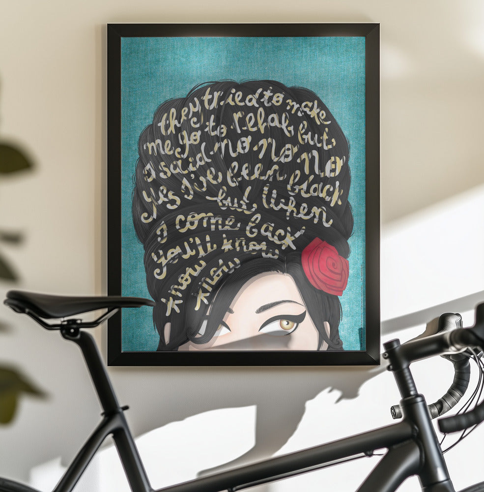Rehab - Poster / Art Print - interiör