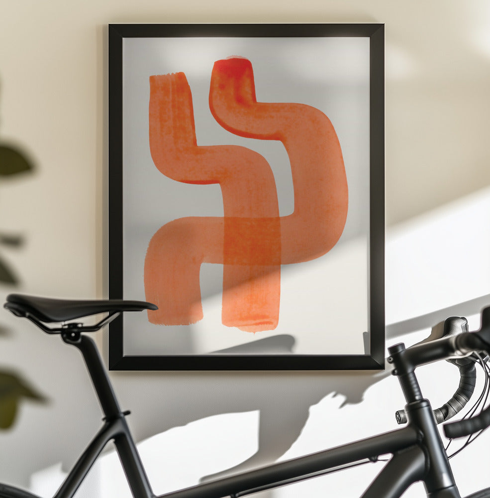 Midnight Hug - Poster / Art Print - interiör