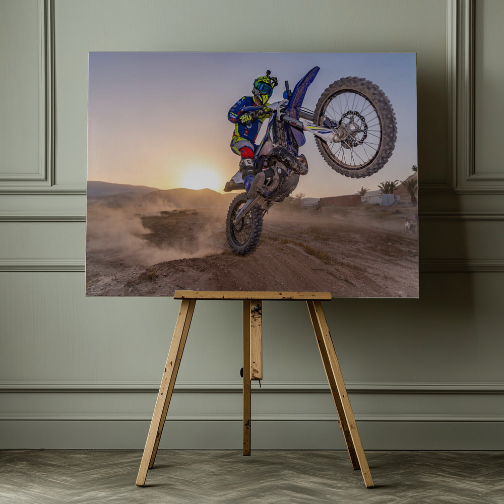 They Say Jump, I say I'm Mario - Poster / Art Print - interiör