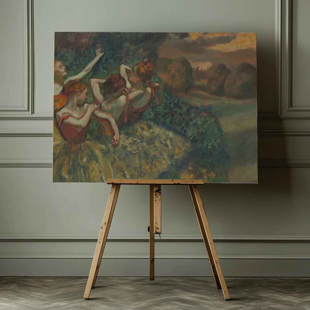 Four Dancers No.2 - Poster / Art Print - interiör