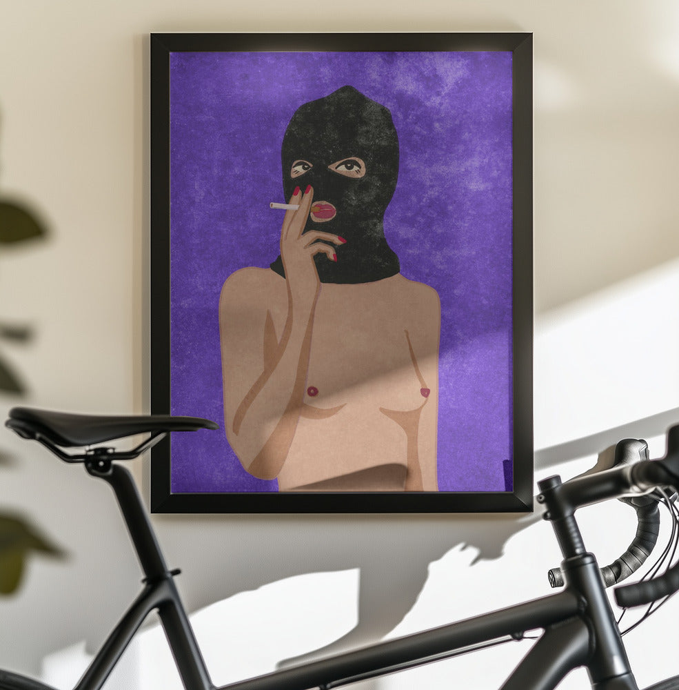 My Body is not a Crime - Poster / Art Print - interiör