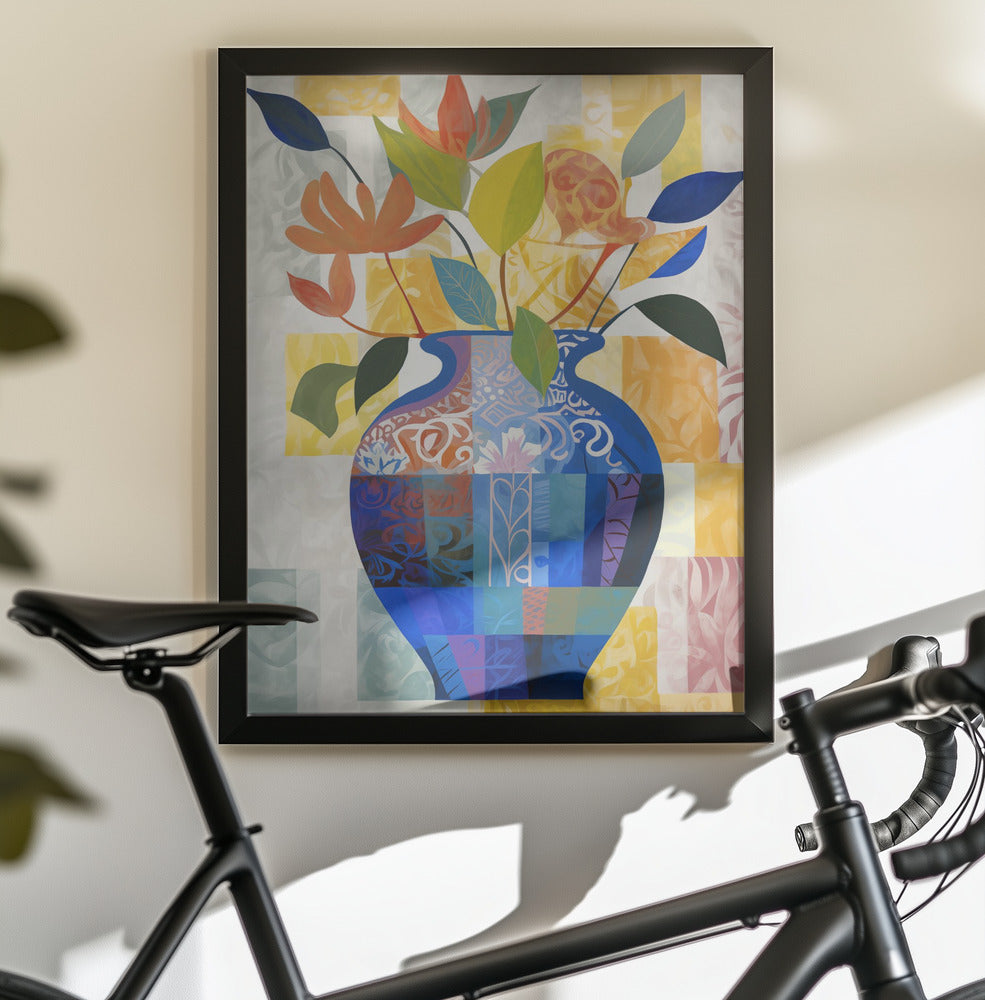 Abstract Vase No 2 - Poster / Art Print - interiör