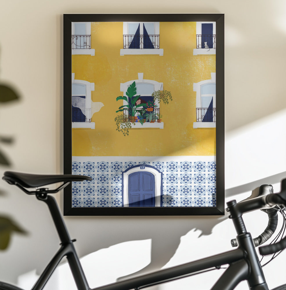 Lisbon - Poster / Art Print - interiör