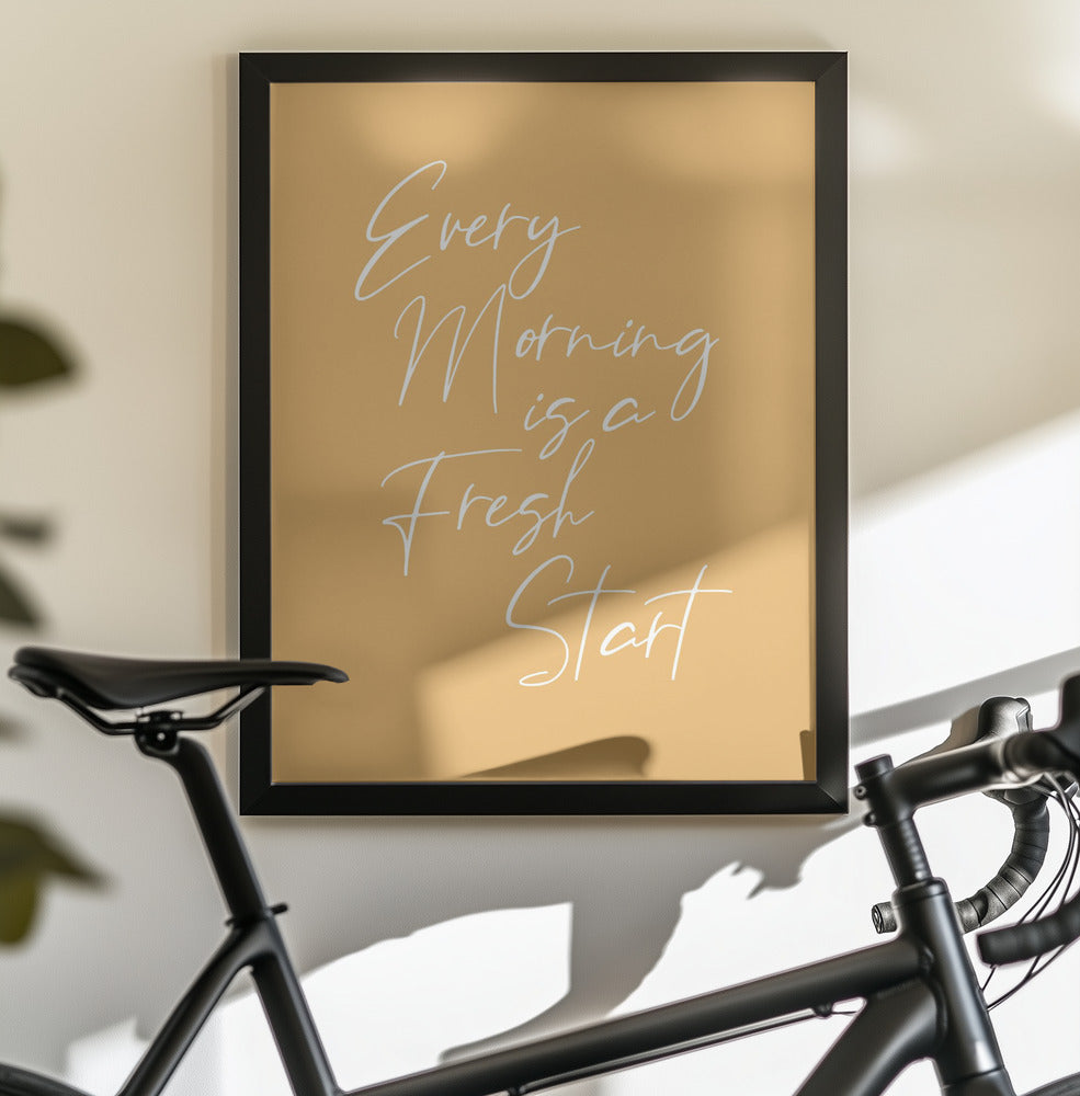 Fresh Start - Poster / Art Print - interiör