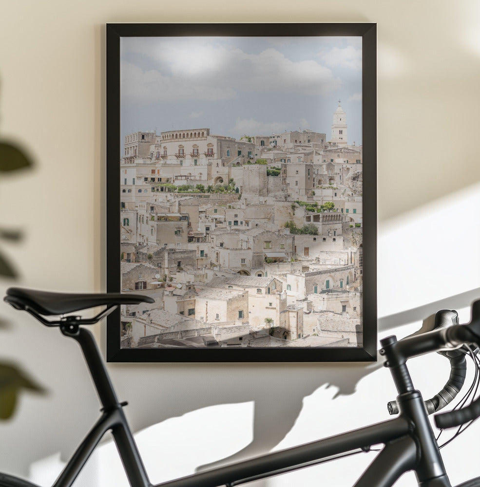 Matera city #3 - Poster / Art Print - interiör