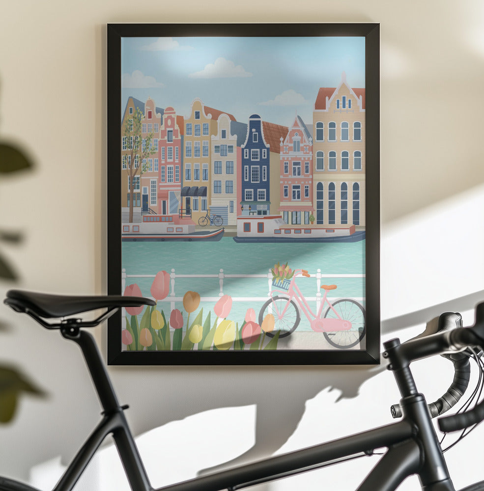 Amsterdam City - Poster / Art Print - interiör