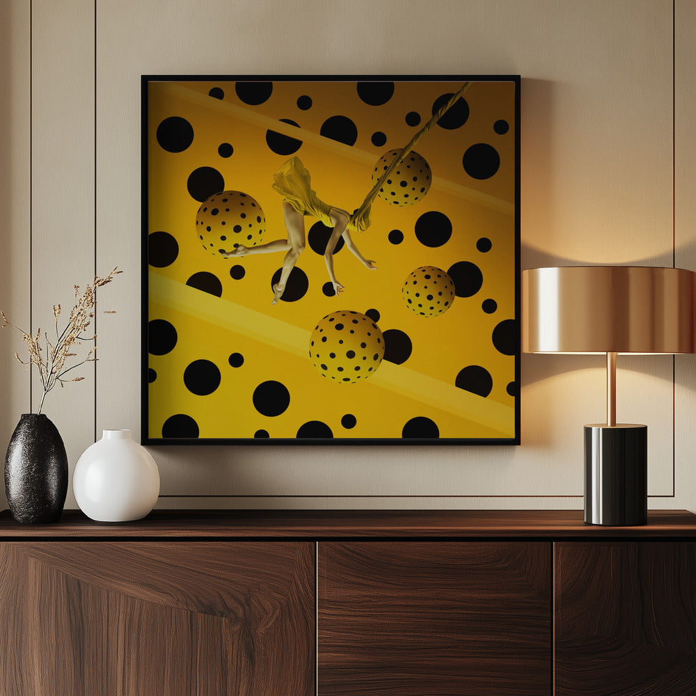 POLKADOT ON MEMORY BLISS - Poster / Art Print - interiör