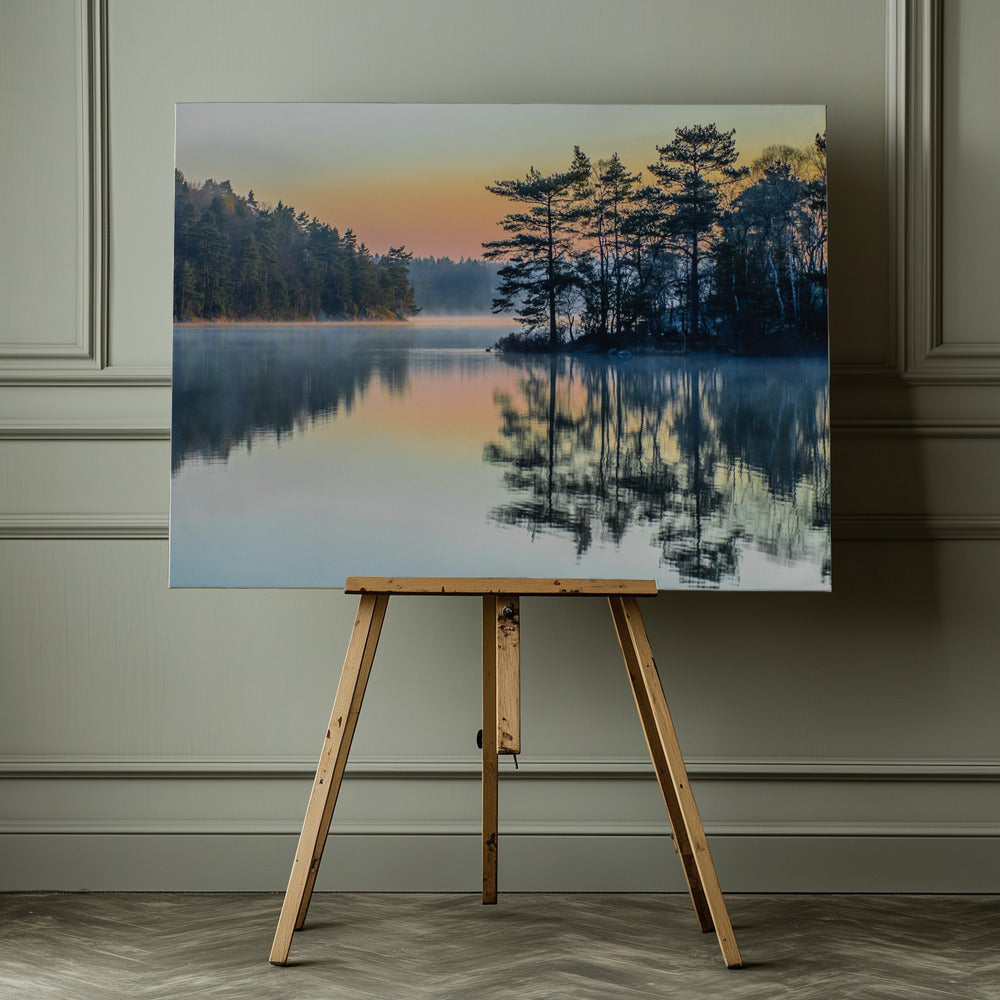 Before people wake - Poster / Art Print - interiör