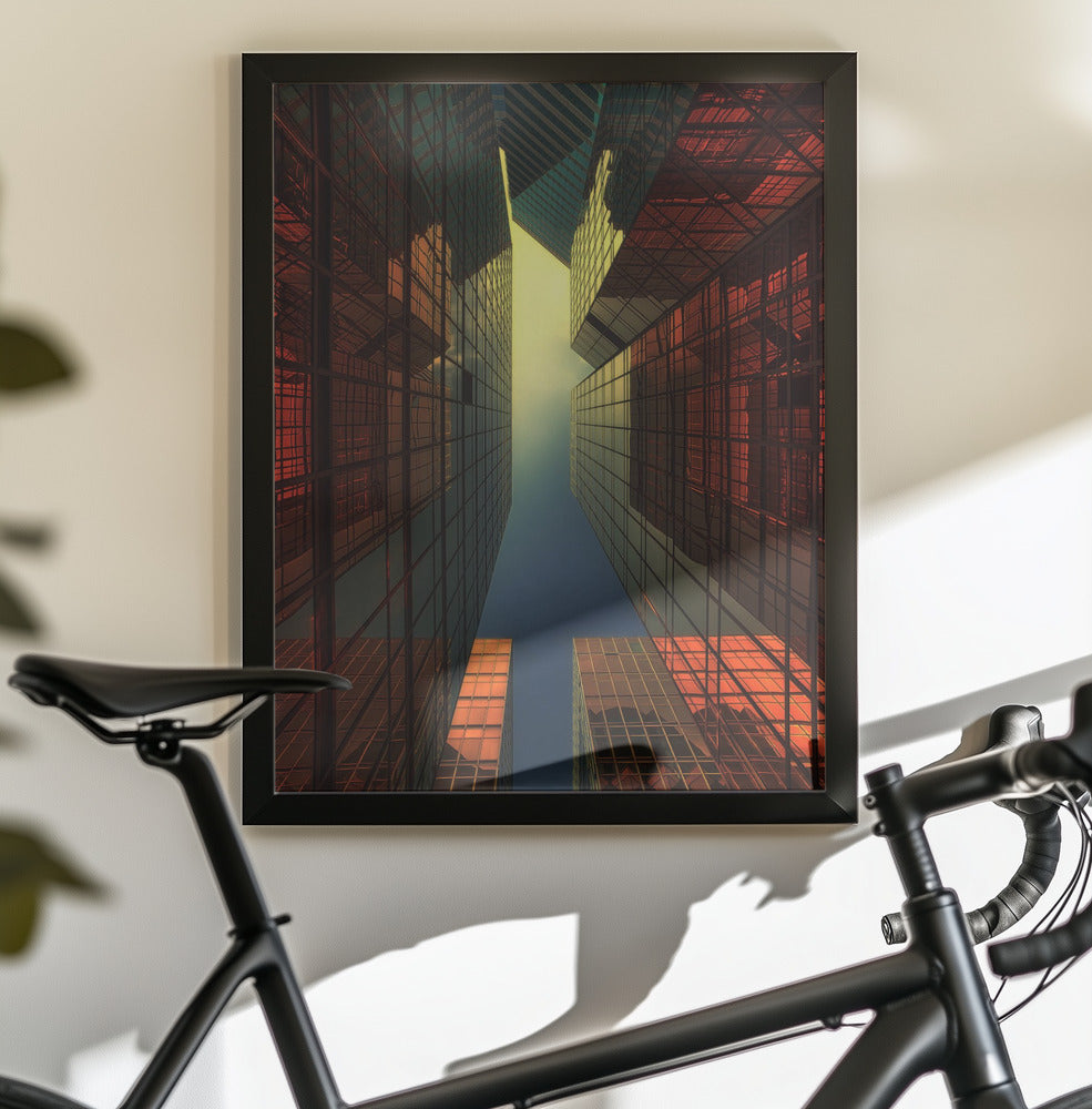Hong Kong city - Poster / Art Print - interiör