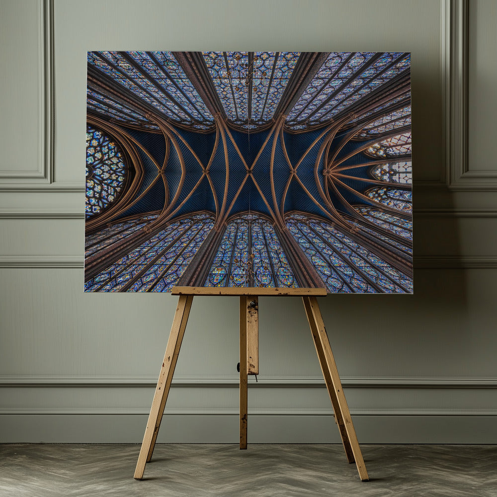 Ode To Stained Glass - Poster / Art Print - interiör