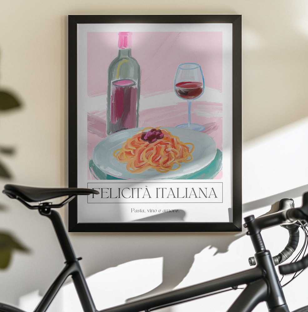 Felicitá Italiana - Poster / Art Print - interiör