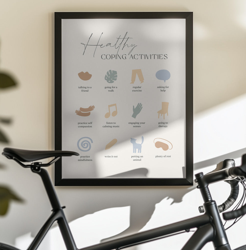 Healthy Cope - Poster / Art Print - interiör