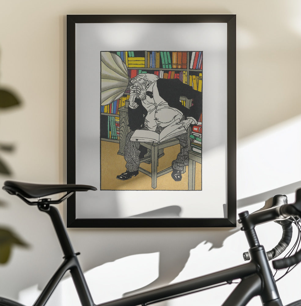 The Dialectician - Poster / Art Print - interiör