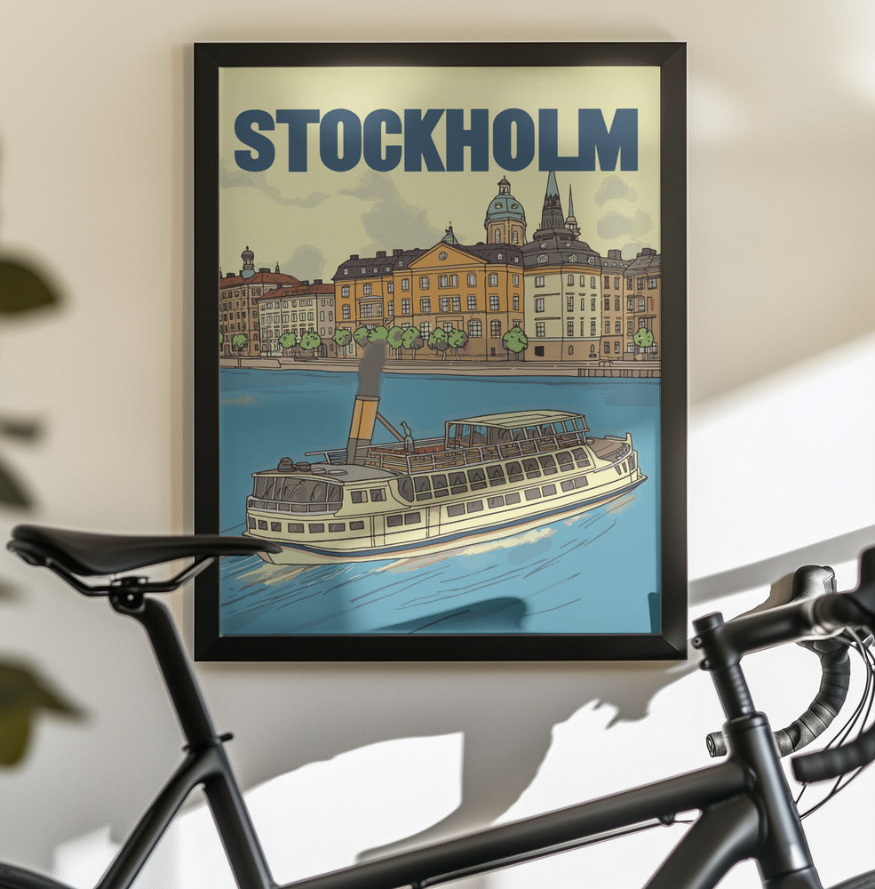 Stockholm - Poster / Art Print - interiör