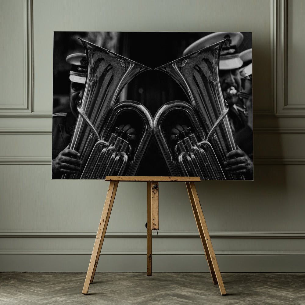 Double brass - Poster / Art Print - interiör
