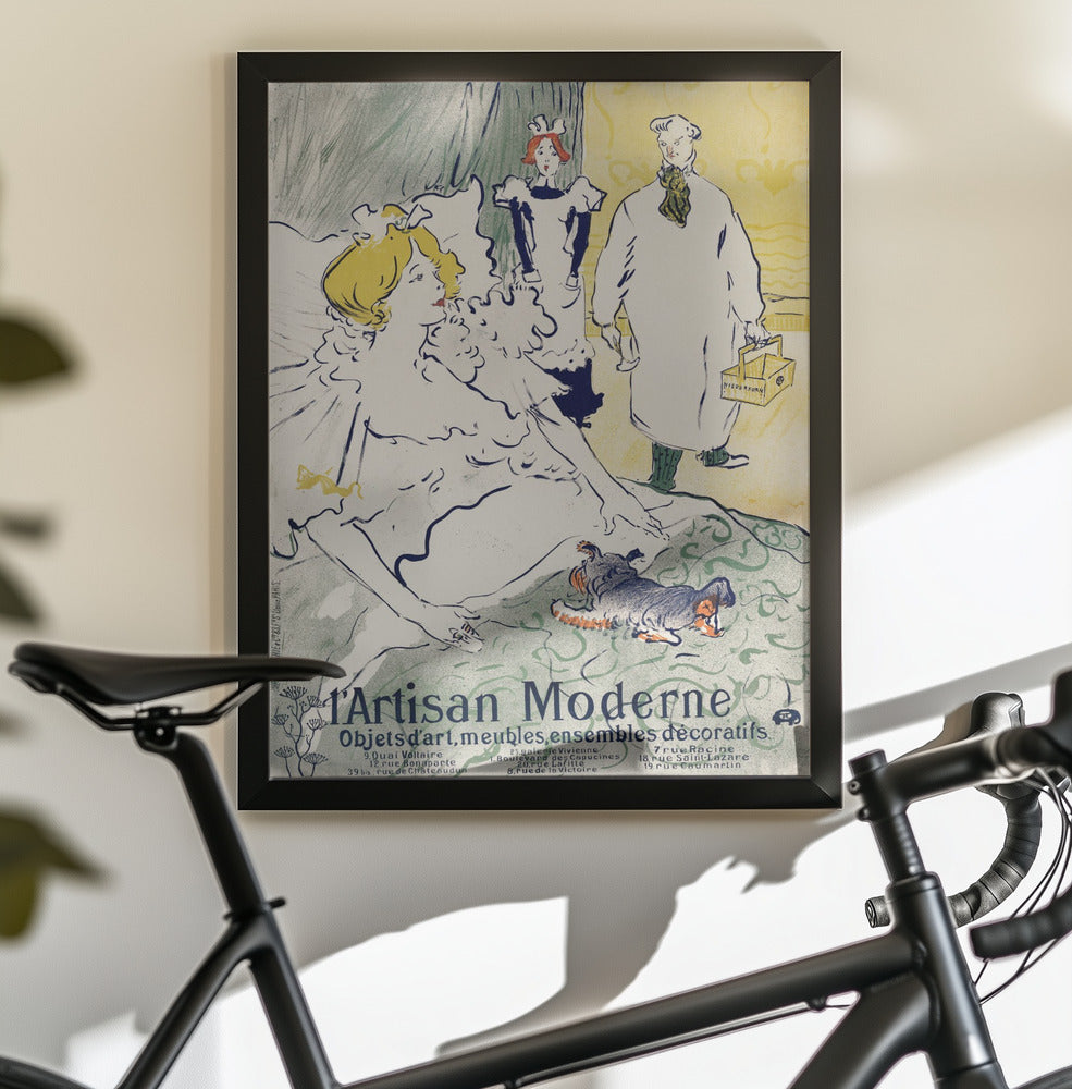 L'artisan Moderne (1896) - Poster / Art Print - interiör