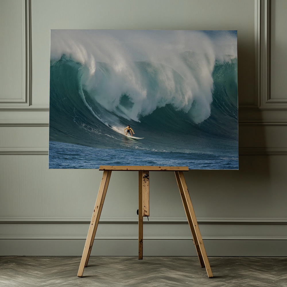 Wave - Poster / Art Print - interiör