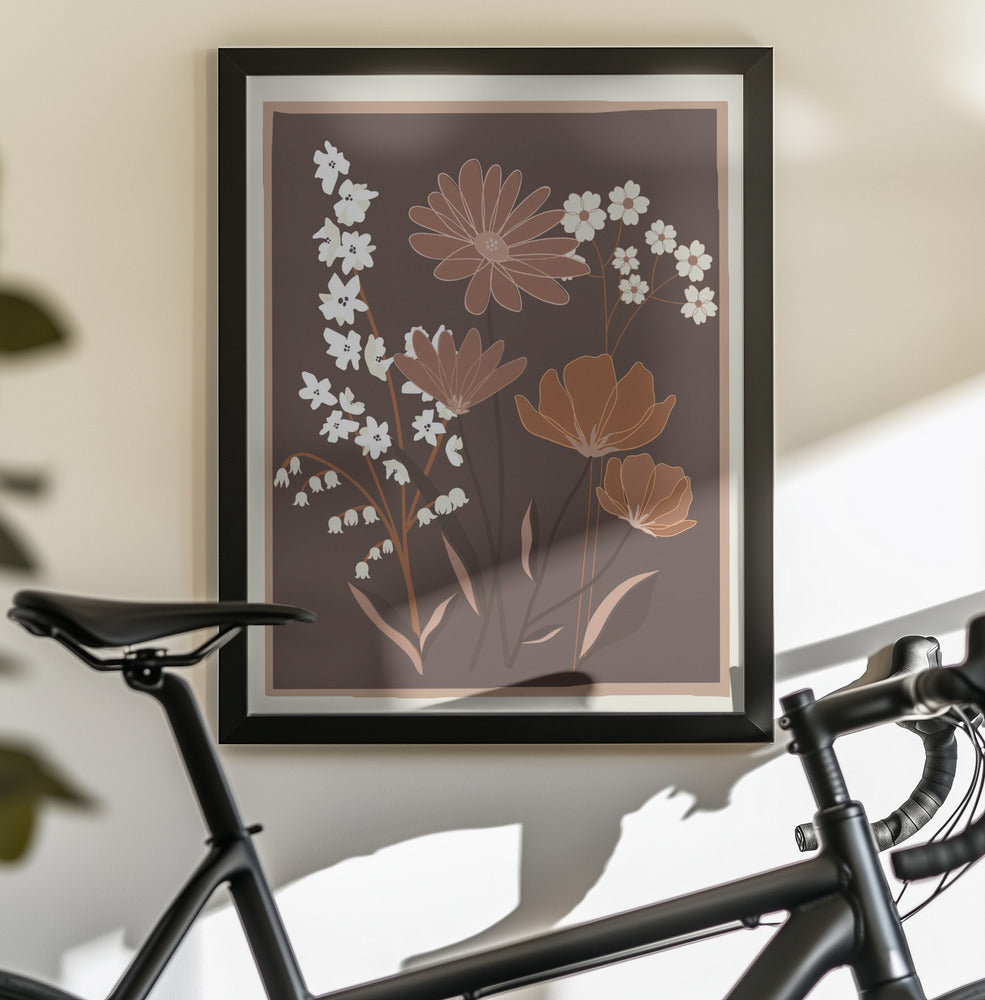 Blooming Grace - Poster / Art Print - interiör