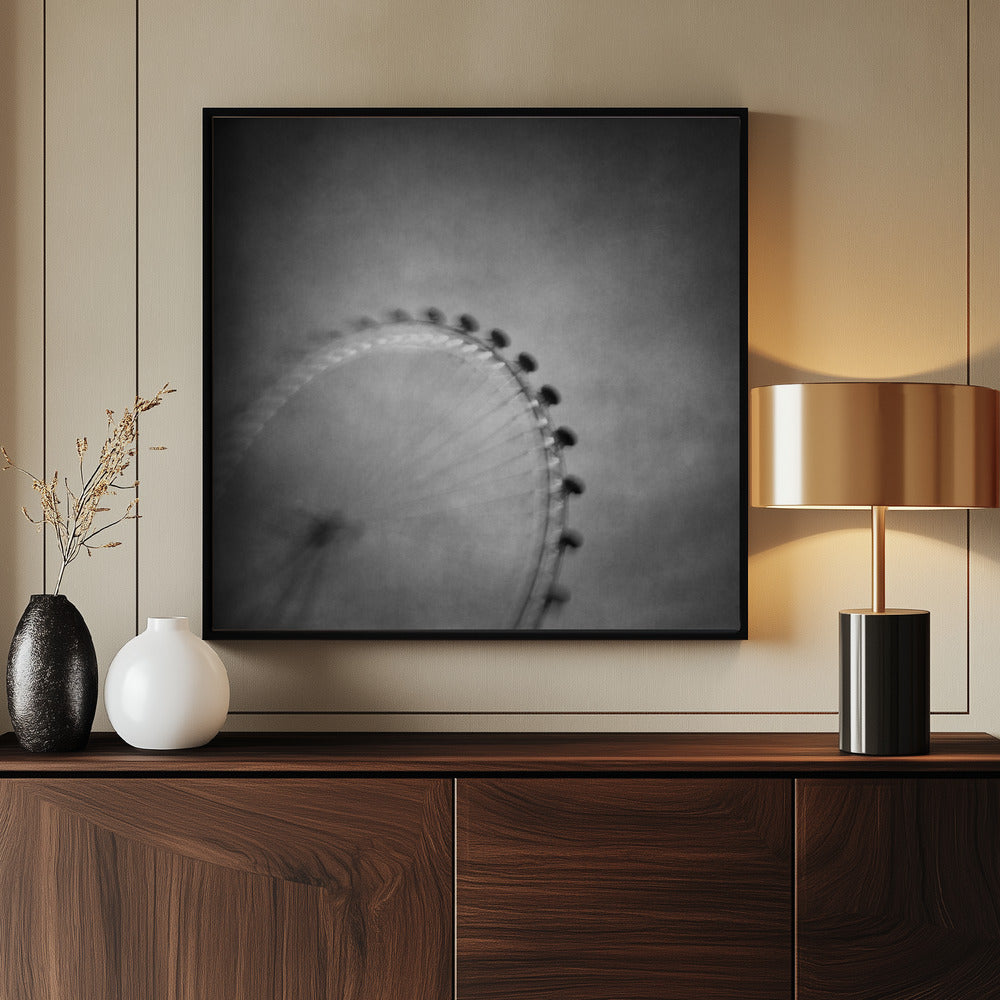 Spinning round - Poster / Art Print - interiör