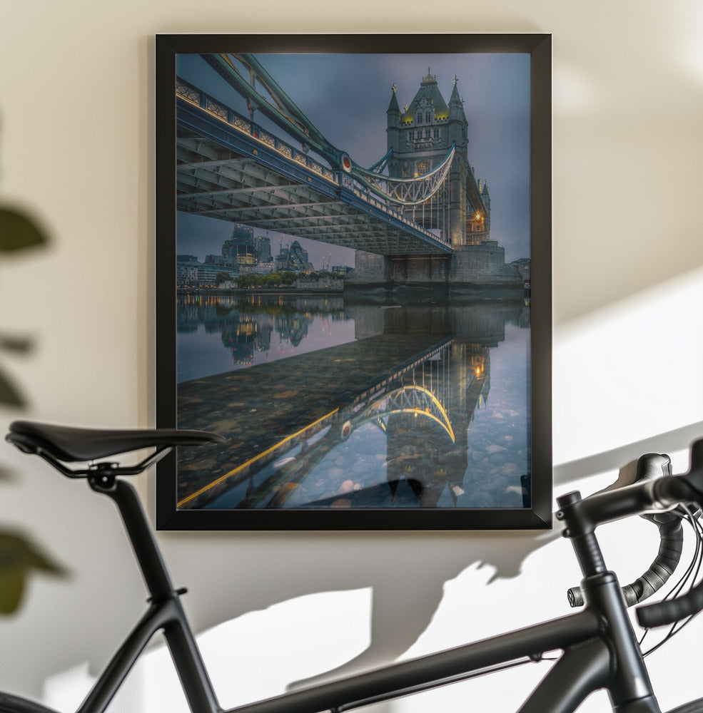 2 worlds - Poster / Art Print - interiör