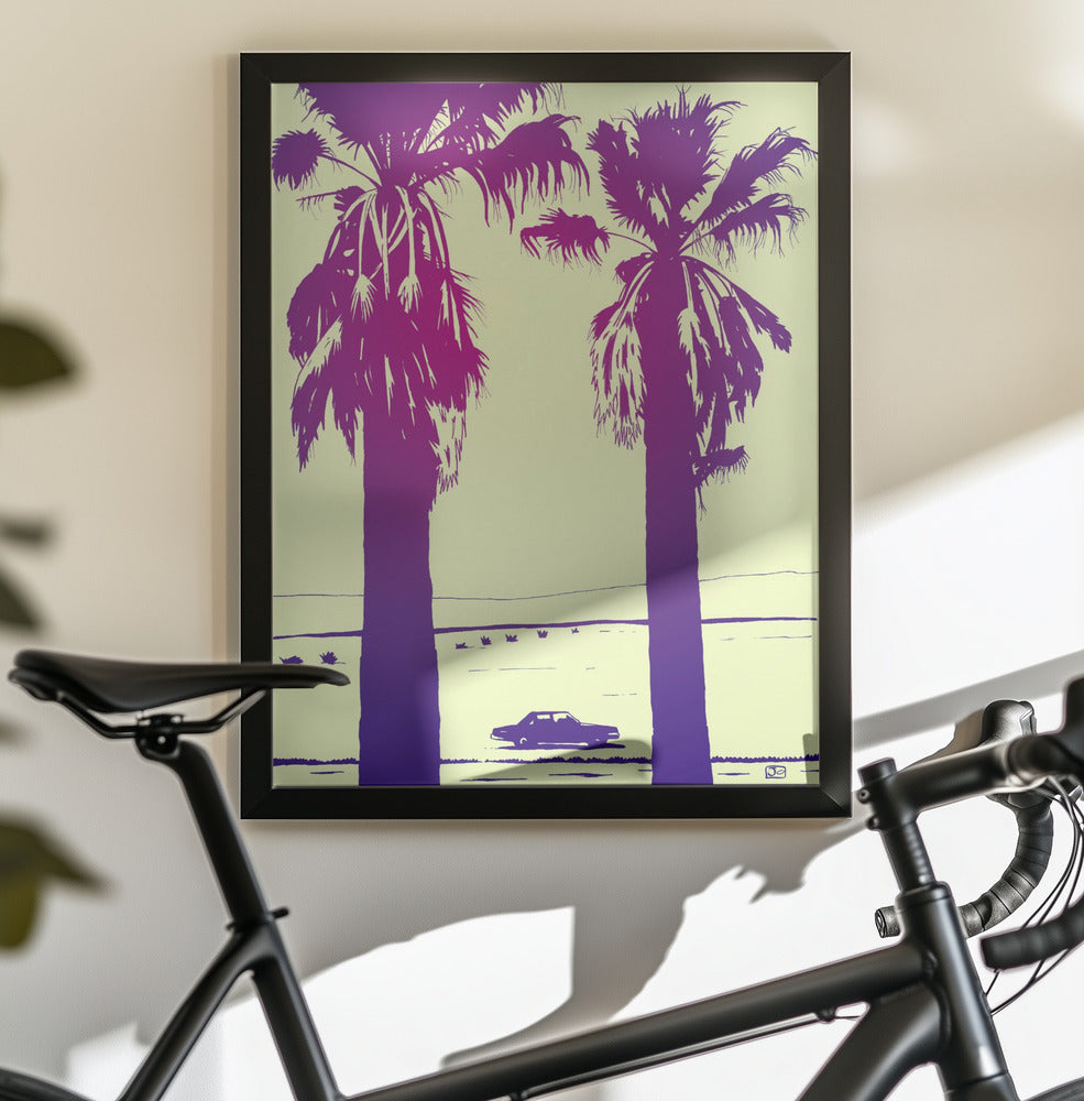 Palms - Poster / Art Print - interiör
