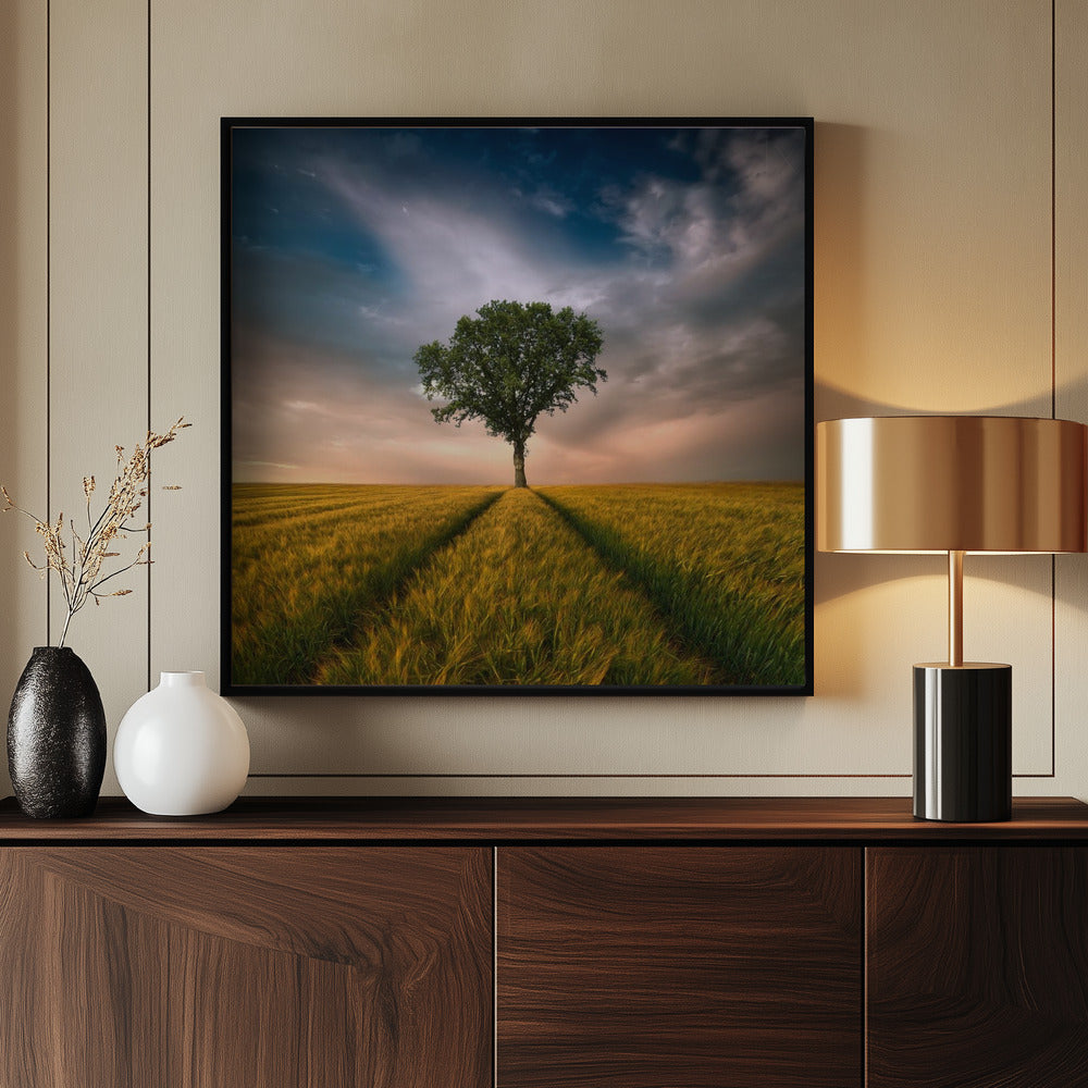 One - Poster / Art Print - interiör