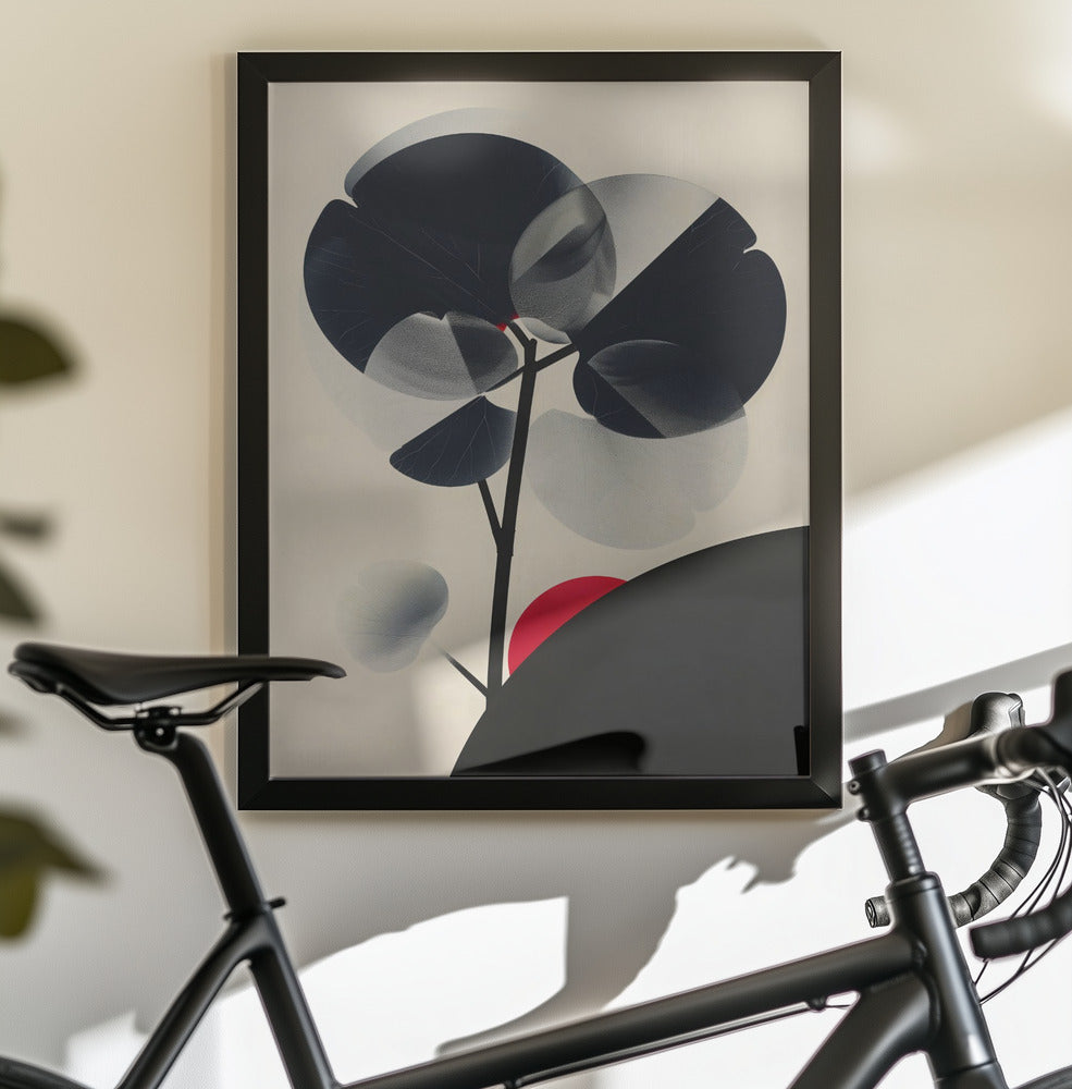 Abstract Leaves - Poster / Art Print - interiör