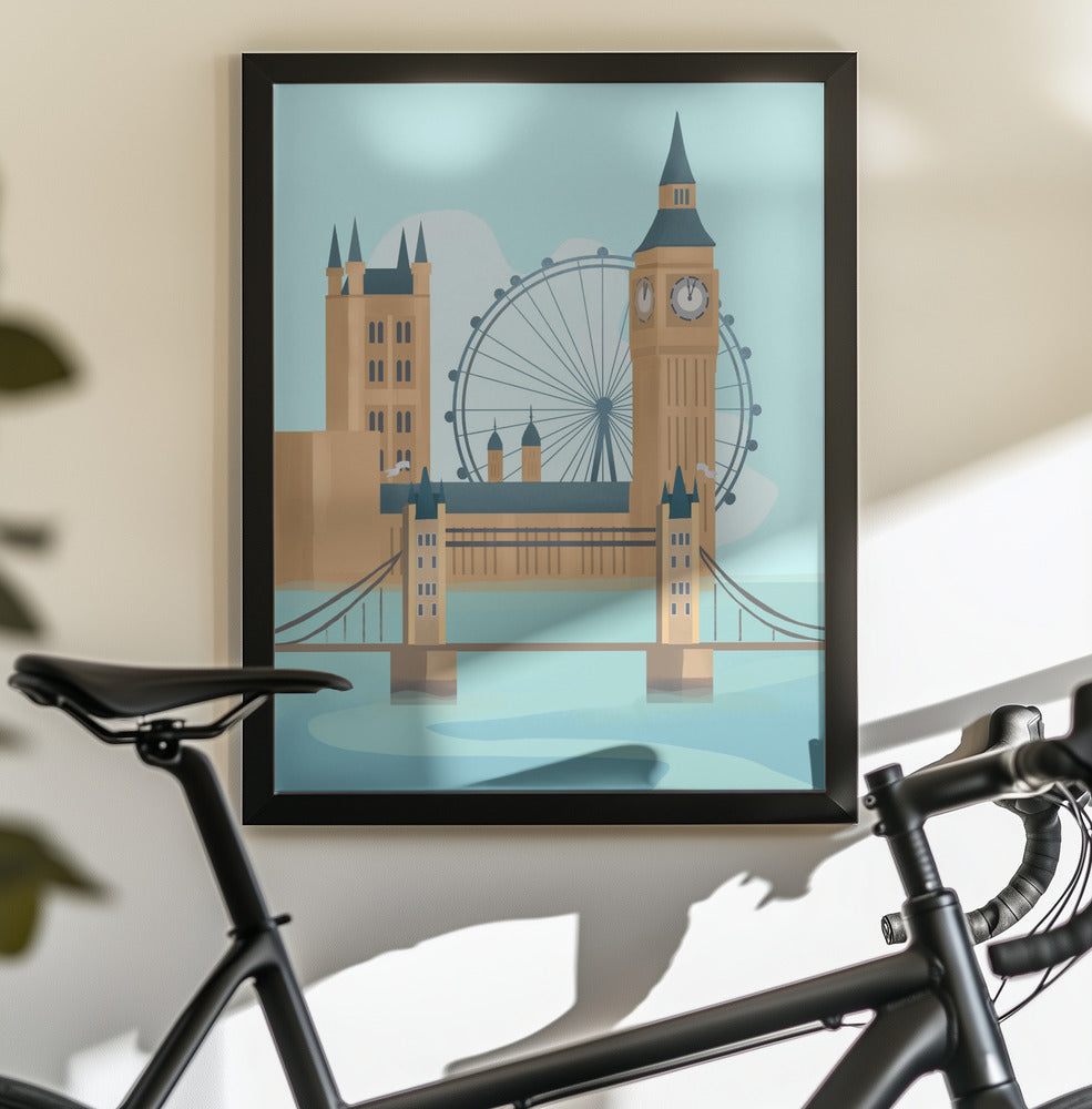 London (2) - Poster / Art Print - interiör