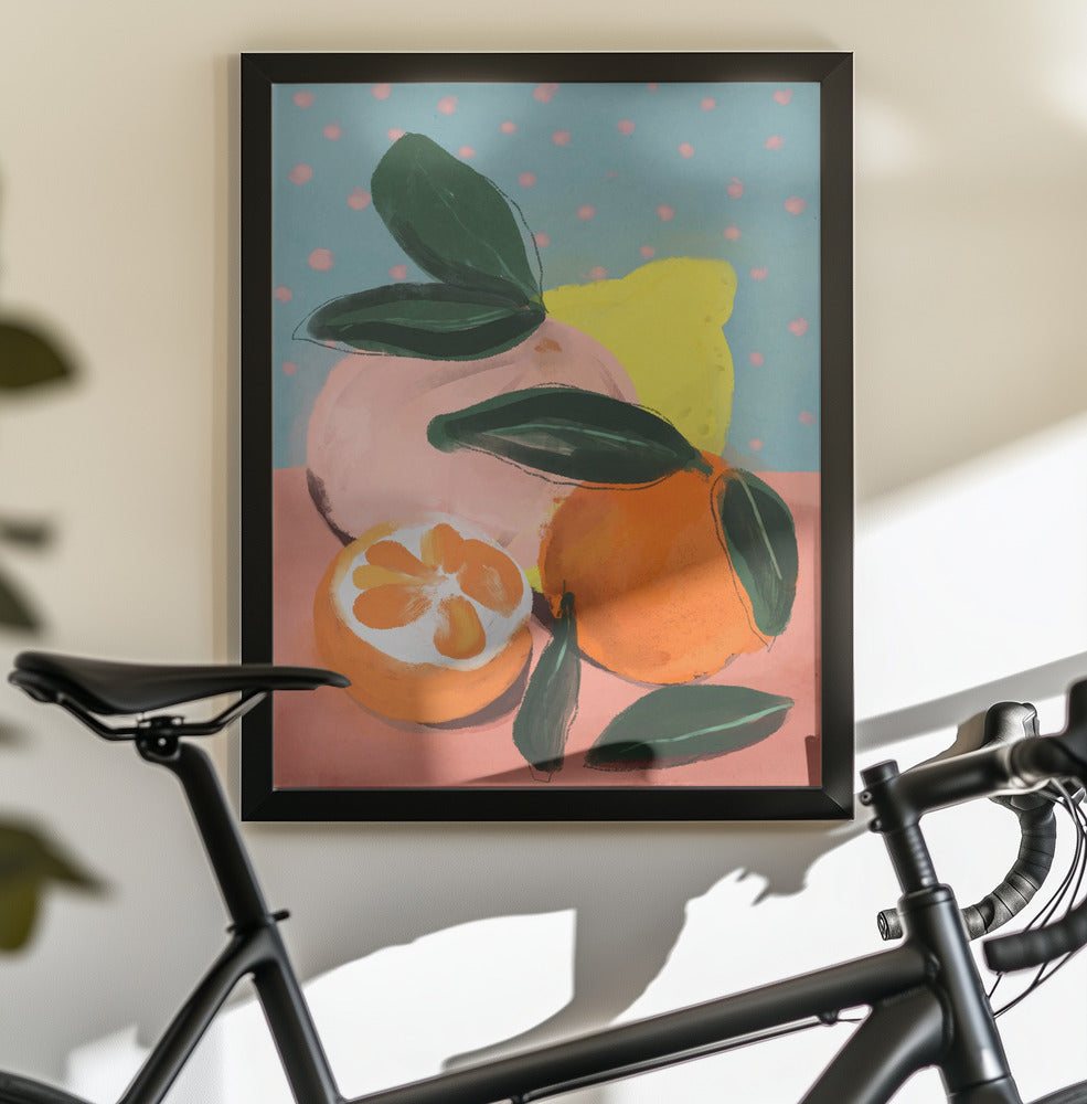 Fruity Summer No 2 - Poster / Art Print - interiör