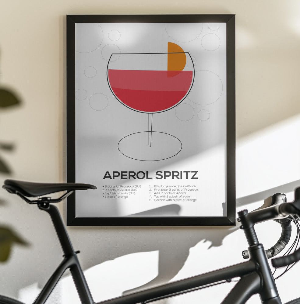 Aperol Spritz - Poster / Art Print - interiör