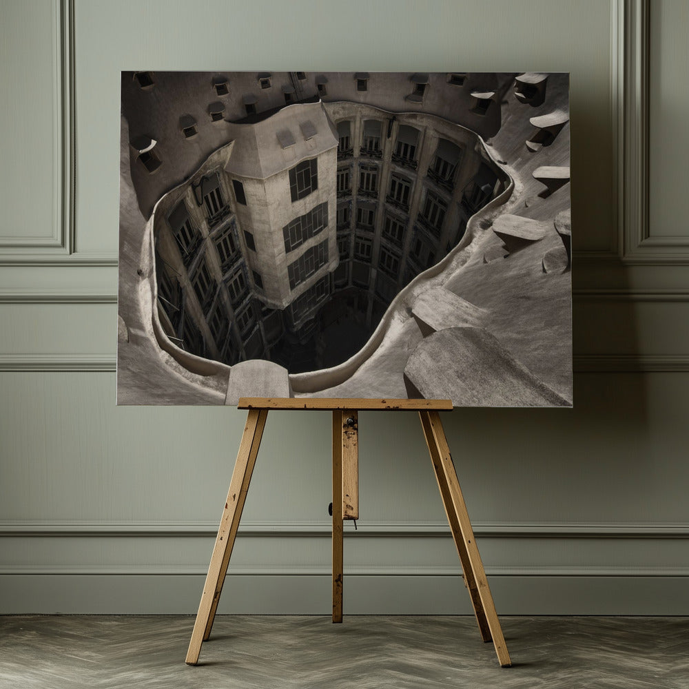 Casa Mila - Poster / Art Print - interiör