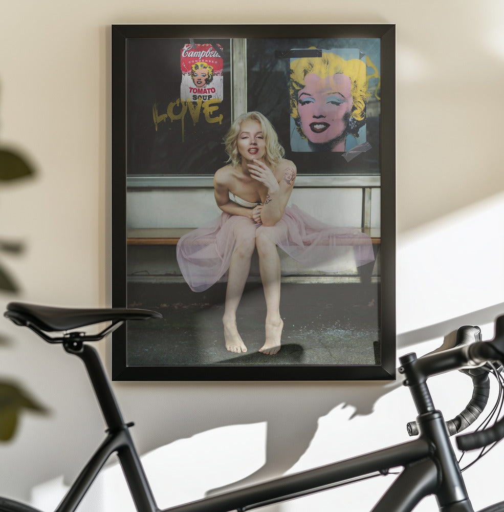 New Marilyn - Poster / Art Print - interiör
