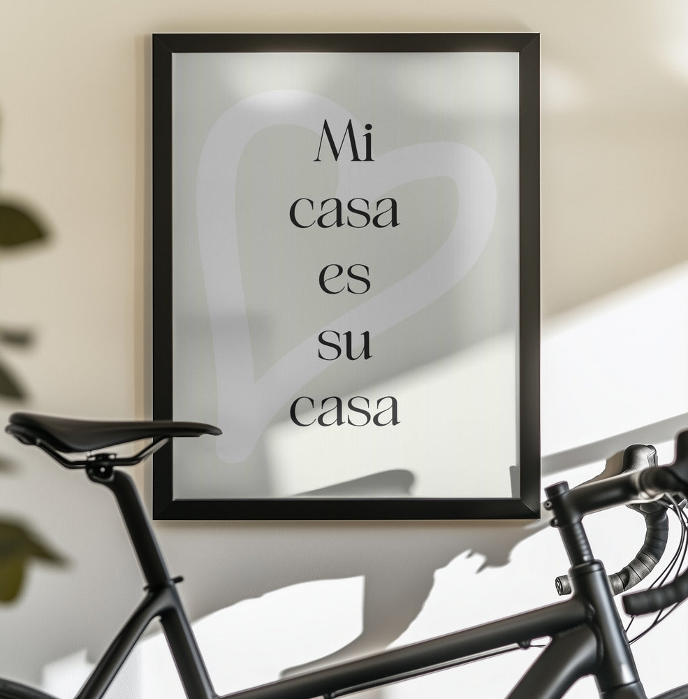 Mi Casa Es Su Casa 2 - Poster / Art Print - interiör