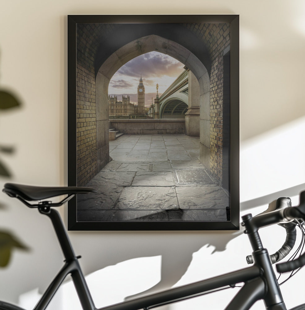 Westminster Tunnel - Poster / Art Print - interiör