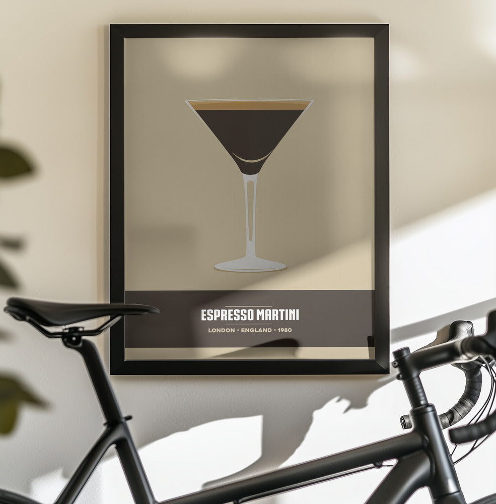 Espresso Martini - Poster / Art Print - interiör